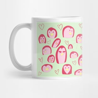 PINK PENGUINS Mug